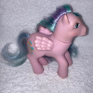Vintage 1985 My Little Pony G1 Brush 'n Grow Princess Brilliant Bloom Pegasus